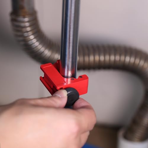 Bates- PVC Pipe Cutter, Cuts up to 1-1/4" Inch, Mini Tube Cutter 1/8" to 7/8", Ratchet Pipe Cutter, PEX Cutting Tool for Cutting PEX, PVC, PPR Plastic Hoses and Plumbing Pipes - color: Orange + Tube Cutter +Ptfe Seal Tapes