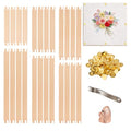 Yhizeva Mini+ Needlepoint Stretcher Bars Set, 5/6/7/8/9/10 Inch, 24 Bars - size: 5"/6"/7"/8"/9"/10" Set