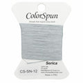 3-Strand Silk Needlepoint Thread, 10 Yard Smooth & Lustrous Silk Thread for Needlepoint, Hand Embroidery, Sewing & DIY Needlework to Family and Friends(Ash Gray) - color: Ash gray