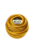 Dmc Pearl Cotton Ball Size 8 87yd-Variegated Mustard