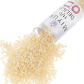 Miyuki Delica Seed Beads - color: DB0762 - Matte Opaque Cream