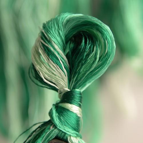 100% Mulberry Silk Embroidery Thread 9 Colors 110m Each (16) - color: 16