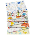 Aubliss 8pcs Fat Quarter Fabric Bundles 100% Cotton 20'' x 20'' - color: Dinosaur