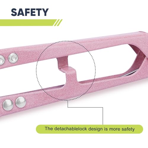 UCEC 6 Pack Thread Snips, Yarn Scissor for Crocheting & Embroidery Sewing - color: 6pack Pink+orange+black