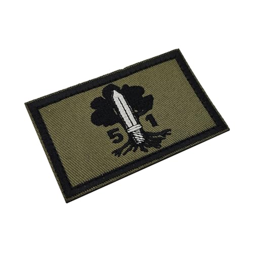 Tree Golan Heights Israel Flag Patch Applique, Embroidered Israeli Flag Patches Appliques, Tactical Combat Armband Badges with Hook and Loop Fastener Backing, 3.15 x 1.97Inch, Set of 2 - color: color_c