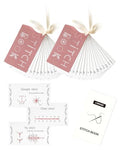 LTWVDIZ 2 Pack Creative Mini Sewing Book, Enthusiasts & Beginners Ideal for DIY Mini Sewing Kit, Elevate Your Sewing Skills, Learn A Variety of Sewing Techniques Embroidery