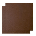 12" x 12" Felt Fabric Sheets for Crafts, Squares Felt Fabric Sheets, 1mm Thick, Non-Woven Felt Paper for DIY Sewing Craft, 2pcs (Brown) - color: Coffee Brown