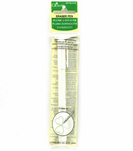 Clover Eraser Pen, 40, White - size: 1 Count (Pack of 1)