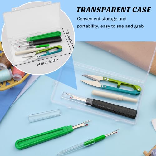 Seam Ripper, 2 Big and 2 Small Seam Rippers for Sewing, Stitch Remover Tool - size: Basic Edition