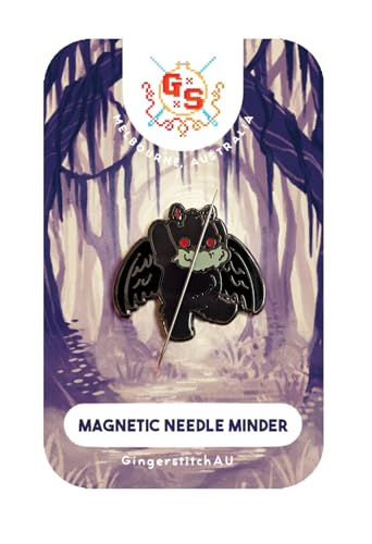 Mothman Needle Minder for Cross Stitch & Embroidery