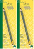 Dritz 3090 Erasable Marking Pencil, Light Grey (Pack of 2) - size: 1 Count (Pack of 2)