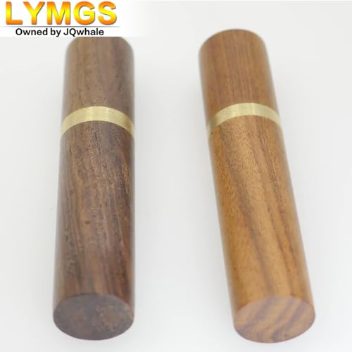 LYMGS Home Wooden Portable Sewing Needles Storage Case, Versatile Wood Box Holder for Store Embroidery Needle Hand Crafts Knitting Tool Toothpick Pill Bead, 2 Pack