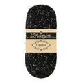 Scheepjes Catona Shine Yarn 50g - 110-S Jet Black with Silver Thread - color: 110-S Jet Black - Silver