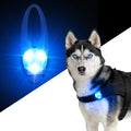 LaRoo LED Dog Collar Light - Waterproof Clip-On 3 Modes, High Visibility for Night Walking/Camping, Pet Safety Light for Small/Medium/Large Dogs (Blue) - color: Blue-A