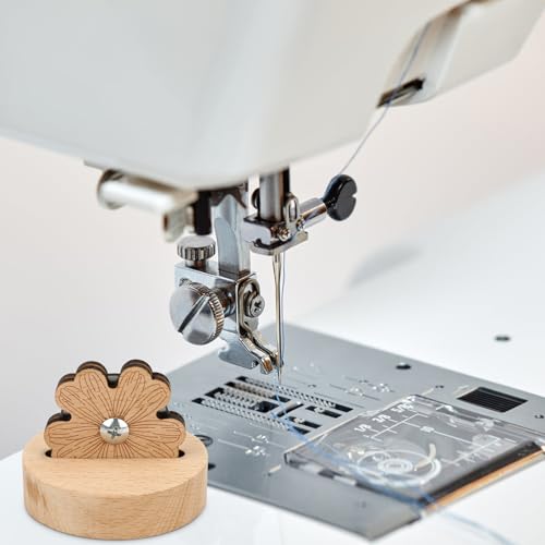Daisy Thread Cutter, Tabletop Blade Saver Thread Cutter with Anti-Slip Stand Yarn Cutter Thread Cutting Tools Quilting Supplies for Sewing Seam