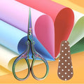 3.6 Inch Small Embroidery Scissors for Sewing & Crafting - Mini Sharp Craft Scissors with PU Leather Cover, Perfect for Cross Stitch, Knitting & DIY Handicrafts - size: 3.6 Inch, style: Style AA1712