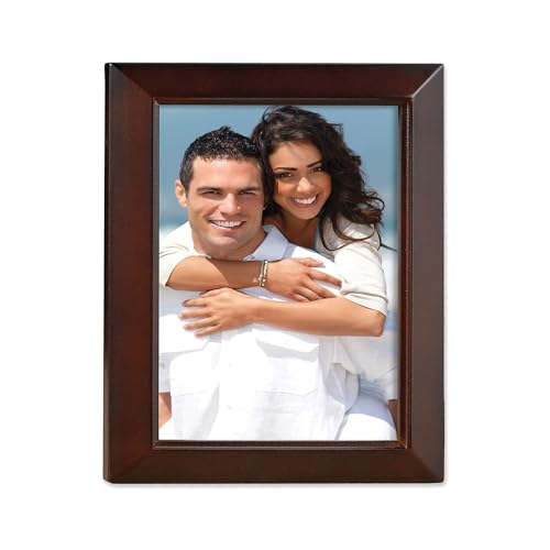 Lawrence Frames Espresso Wood 8x10 Picture Frame - Estero Collection (725180) - color: espresso, size: 8x10