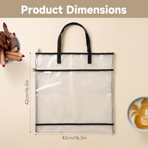 Sew Project Bag, 16.5x16.5 inch Jumbo Needlepoint Project Bag