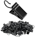 Light Clips Hanging Hooks Clip: 50 Pack Outdoor Hanging Lights Clips - Heavy Duty Metal Camper Awning String Party Light Hook for Canopy Tent Tapestry Clamps - size: 1.34 Inch