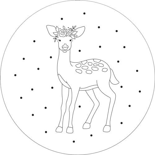 Woodland Embroidery Pattern Transfers (set of 10 hoop designs!)