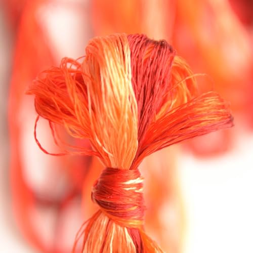 100% Mulberry Silk Embroidery Thread 8 Colors 110m Each (42) - color: 42