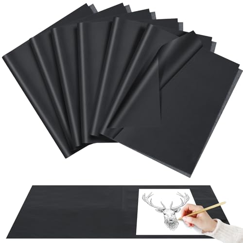 Epakh 10 Sheets 18" X 24" Large Graphite Carbon Transfer Paper - size: 18" X 24"