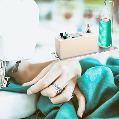 XBA Bobbin Winder, Portable Automatic Bobbin Winder, Electrical Bobbin Winder with Spool Thread Stand for Domestic and Industrial Sewing Machines - color: bobbin winder