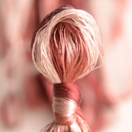 100% Mulberry Silk Embroidery Thread 8 Colors 110m Each (37) - color: 37