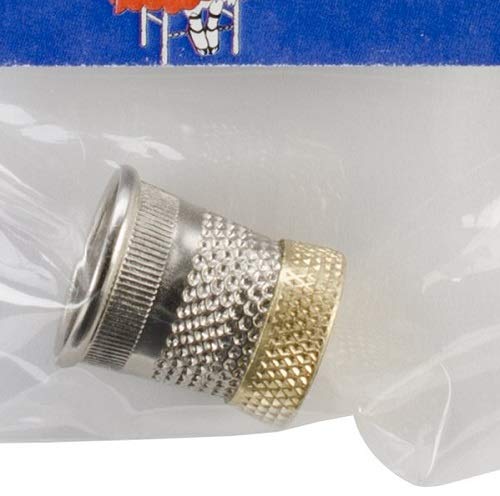 Colonial Needle SST-10 Raised Edge Thimble, Size 10