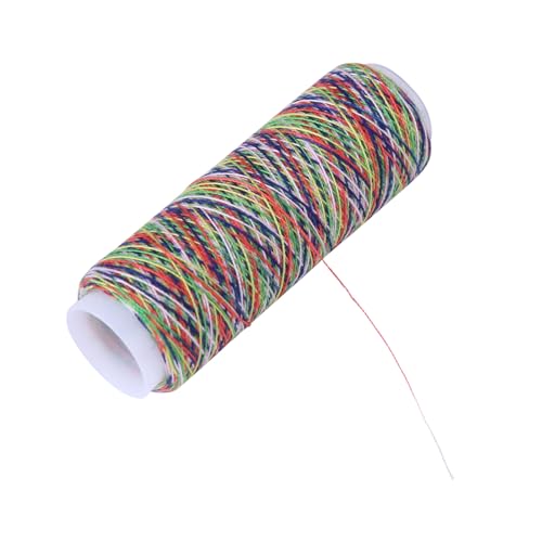 5Pcs Multicolor Gradient Sewing Quilting Embroidery Thread, Variegated Sewing Thread, 120.3yards Polyester Fiber Hand Quilting Thread for Sewing Enthusiast Embroidery