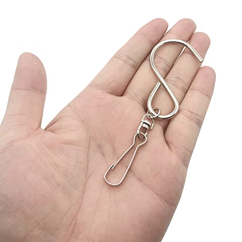 24 Pack Swivel Hooks Clips for Hanging Wind Chimes