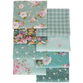 8pcs Fat Quarters 100% Cotton Fabric Bundles Floral Precut Fabric Squares 18”x22” for DIY Quilting Sewing Patchwork Crafts