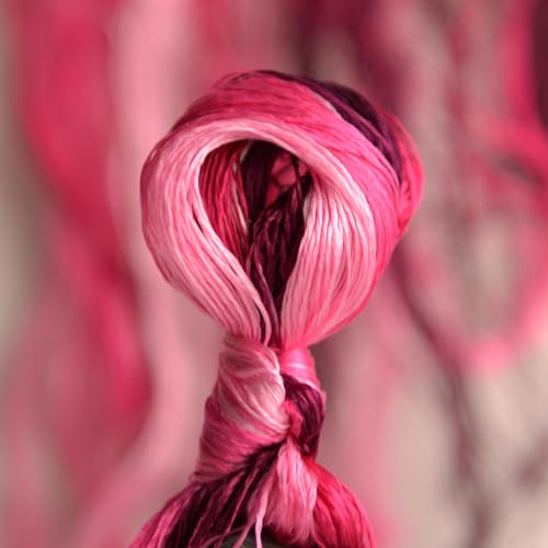 100% Mulberry Silk Embroidery Thread 10 Colors 110m Each (25) - color: 25