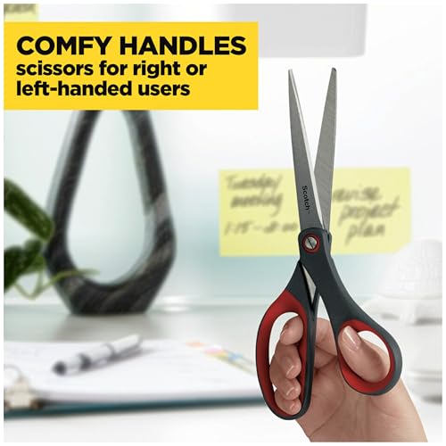 Scotch 8" Precision Scissors Great for Everyday Use - size: 8-Inches