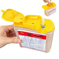 Sijidou Needle Hub Clipper for Syringe and Disposal Sharps Container, Fits for Home and Travel,Compatible with Insuline Syringes, Function for Cutting Syringe Needles Hub (NC-01)