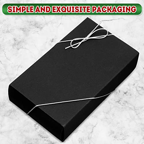 Berlune 120 Pcs Elastic Bows Pre Tied Stretch Loops Wrap, Silver - color: Silver