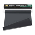 MyArtscape Graphite Transfer Paper Roll - 17 x 15 ft Black Waxed - size: 17" x 15ft