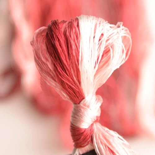 100% Mulberry Silk Embroidery Thread 8 Colors 22m Each (35) - color: 35
