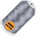 New brothread Huge Spool Embroidery Machine Thread - Gray Fits Janome Color - color: Gray-N221