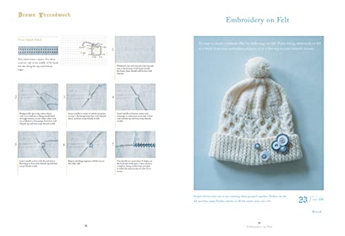 Whitework Embroidery: Designs and Accessories with a Modern Twist