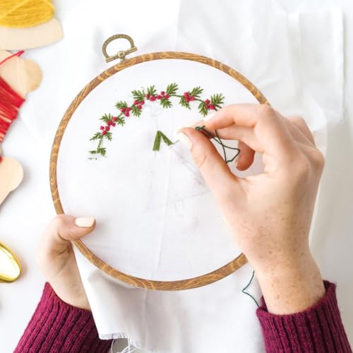 9 Pcs Large Embroidery Hoop Frame, 4 Shape Embroidery Frames for Display