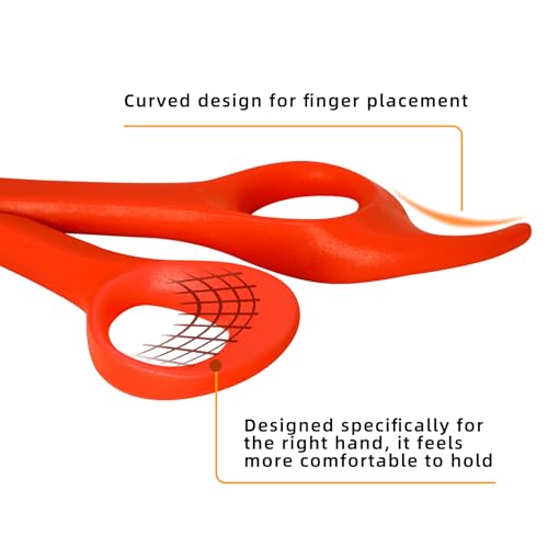 6" Precision Embroidery Scissors, Pointed Sewing Craft Scissors with Cap