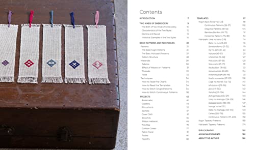 Counted Sashiko Embroidery: 31 Projects with 80 Kogin and 200 Hishizashi Patterns