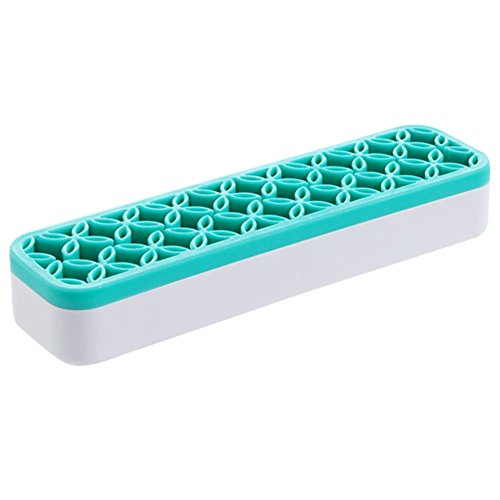 Desktop Organizers ,Cosmetic Storage Box& Desktop Storage Box Blue - color: Blue