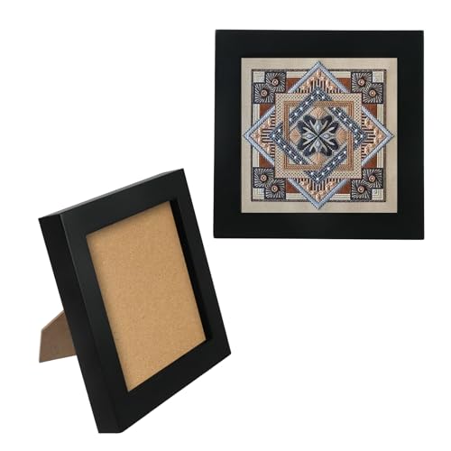 Crapyt 2 PCS Wood Embroidery Frame, Square 6.1" Embroidery Hoops - style: Square-6.1"