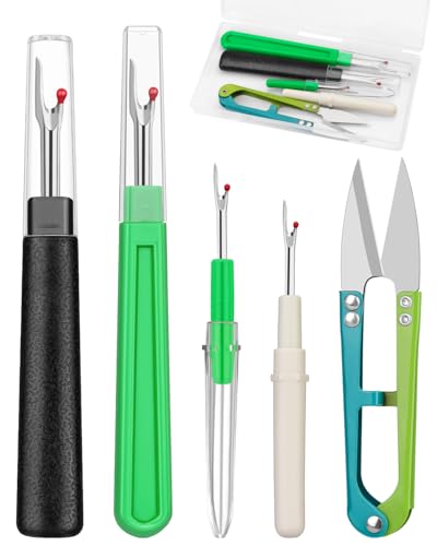 Seam Ripper, 2 Big and 2 Small Seam Rippers for Sewing, Stitch Remover Tool - size: Basic Edition