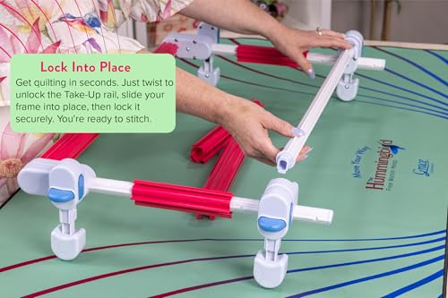 Table Top Hoop Quilting Frames | Hoop Quilting Frames for Domestic Machines (Hummingbird) - style: hummingbir