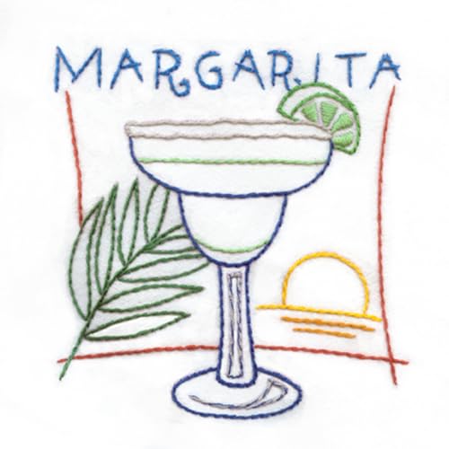 Aunt Martha's Hot Iron Embroidery Transfer 4012 Happy Hour