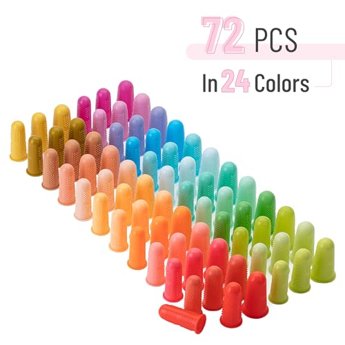 Mr. Pen- Hot Glue Gun Finger Protectors, 72 pcs - color: Multi-color, size: 72 pcs