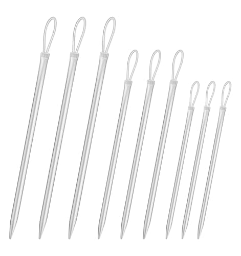 9 Pcs Wool Needles, Nylon Darning Needle Large Eye